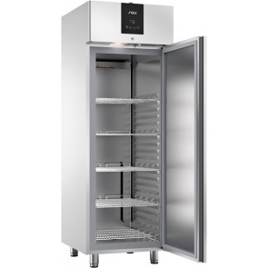 Dulap frigorific cu 1 usa, capacitate 521 litri, temperatura de lucru -2grC-+8grC, racire ventilata, structura externa si interna din inox, Sagi